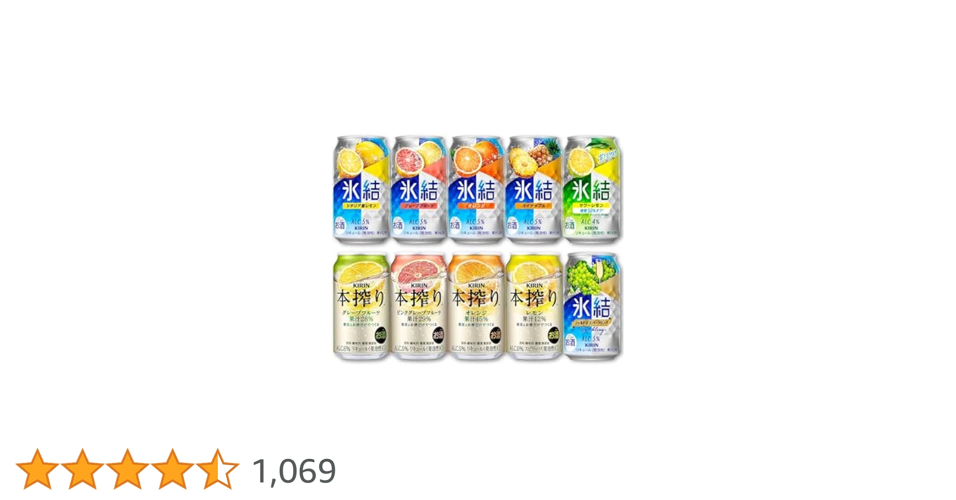 Amazon.co.jp: 【Amazon.co.jp限定】氷結 本搾り チューハイ